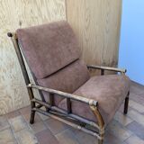 Rattan armchair
