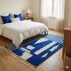 Tapis en laine pure fait main artisanale traditionnelle taille 1,5/2,5 m