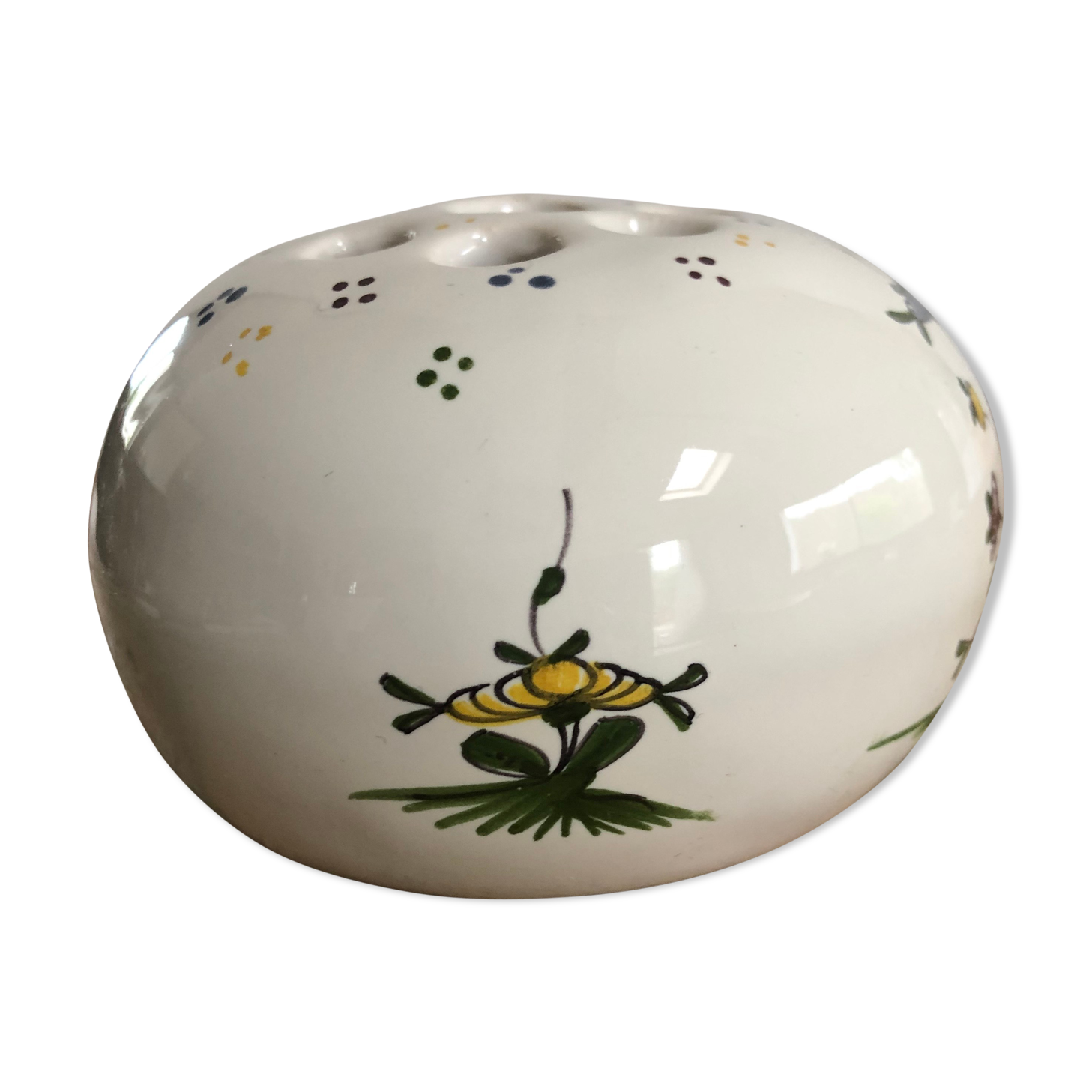 Vase hand-painted porcelain flowers