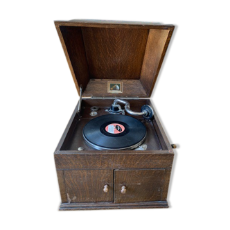 Gramophone tourne-disques 1920