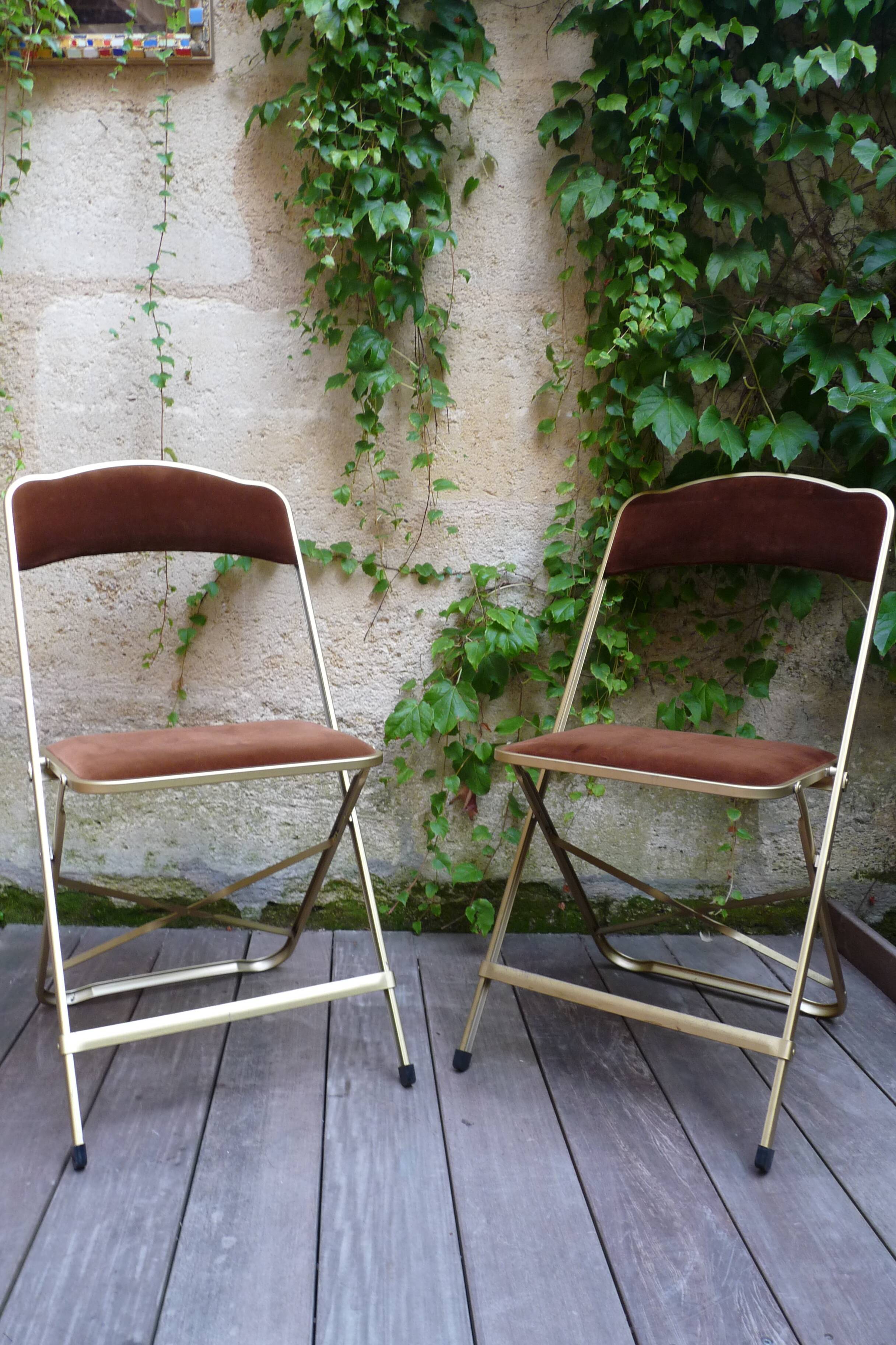 Pair of chairs Chaisor 1970