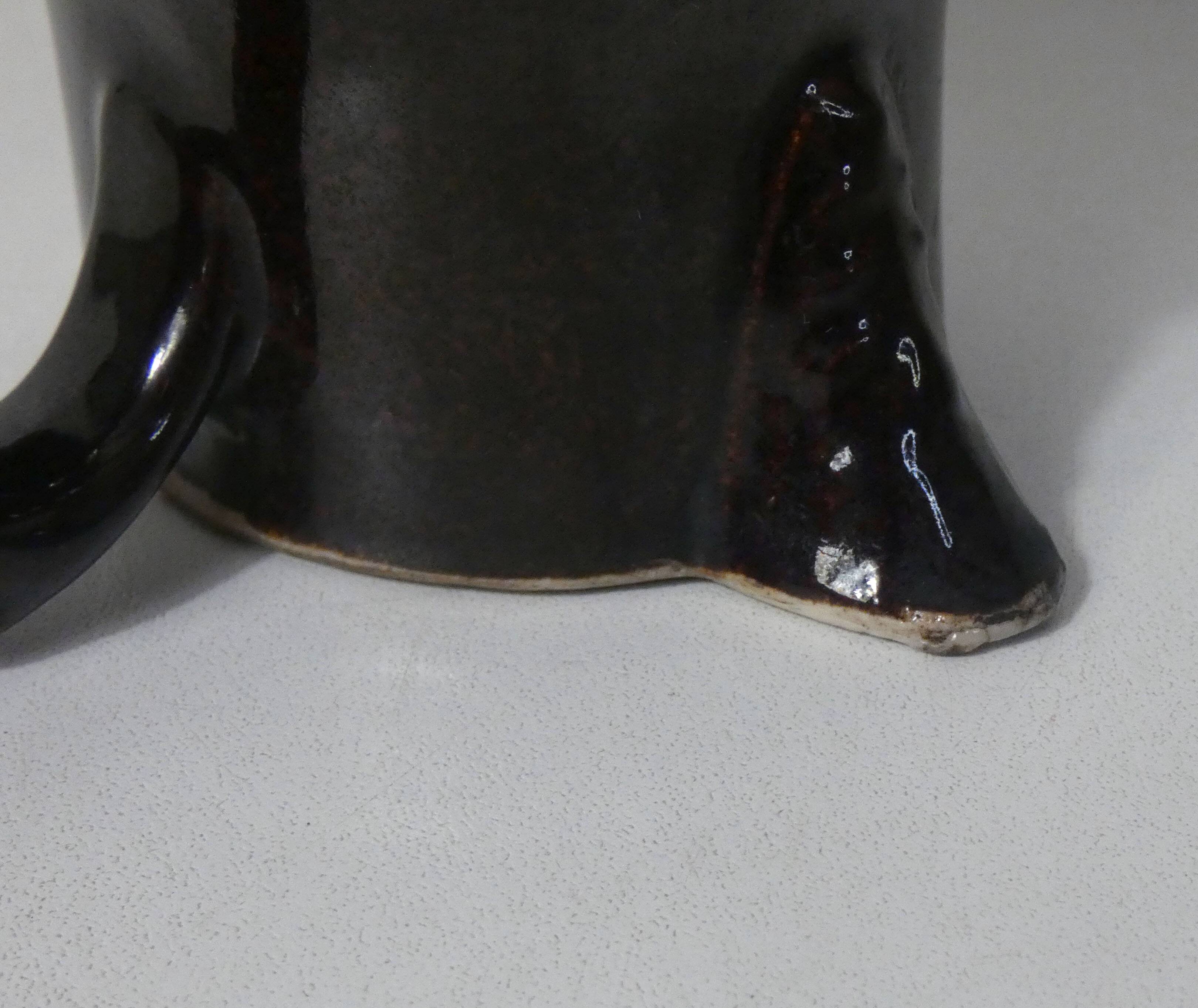 popular art refractory glazed terracotta pot