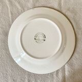 English dessert plate