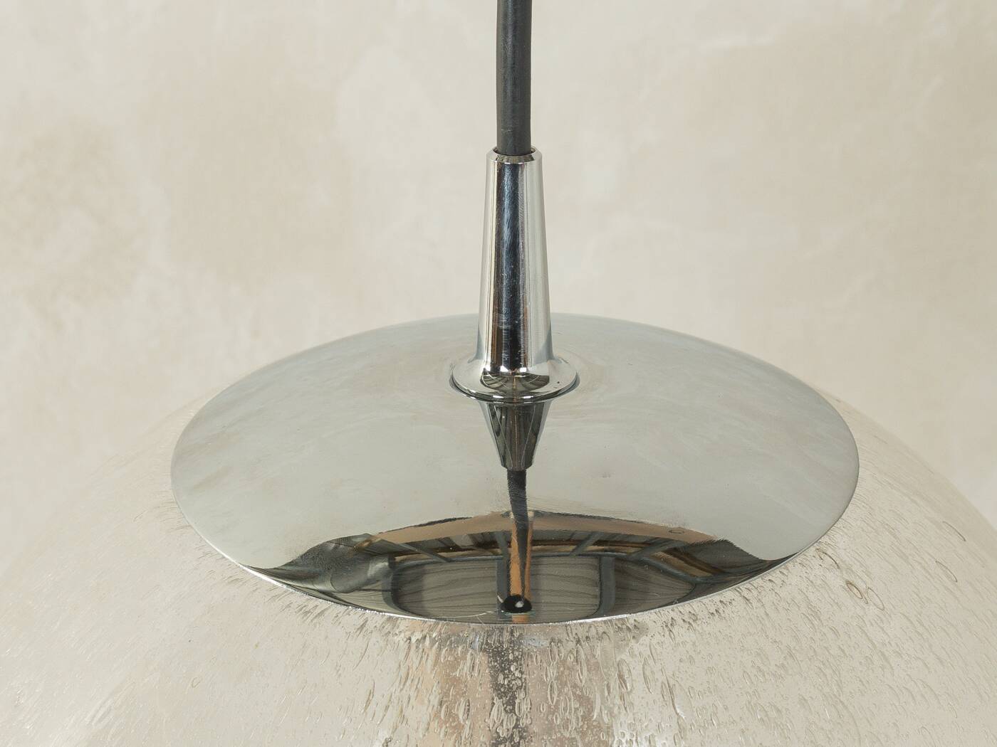 Classic globe ceiling lamp by Peill & Putzler from the 1950s