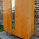 Wooden cabinet, wardrobe, shelves, vintage, 60s