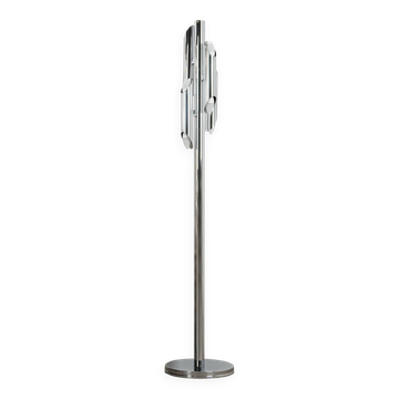 Metal floor lamp, Space Age, manufactured in Italy