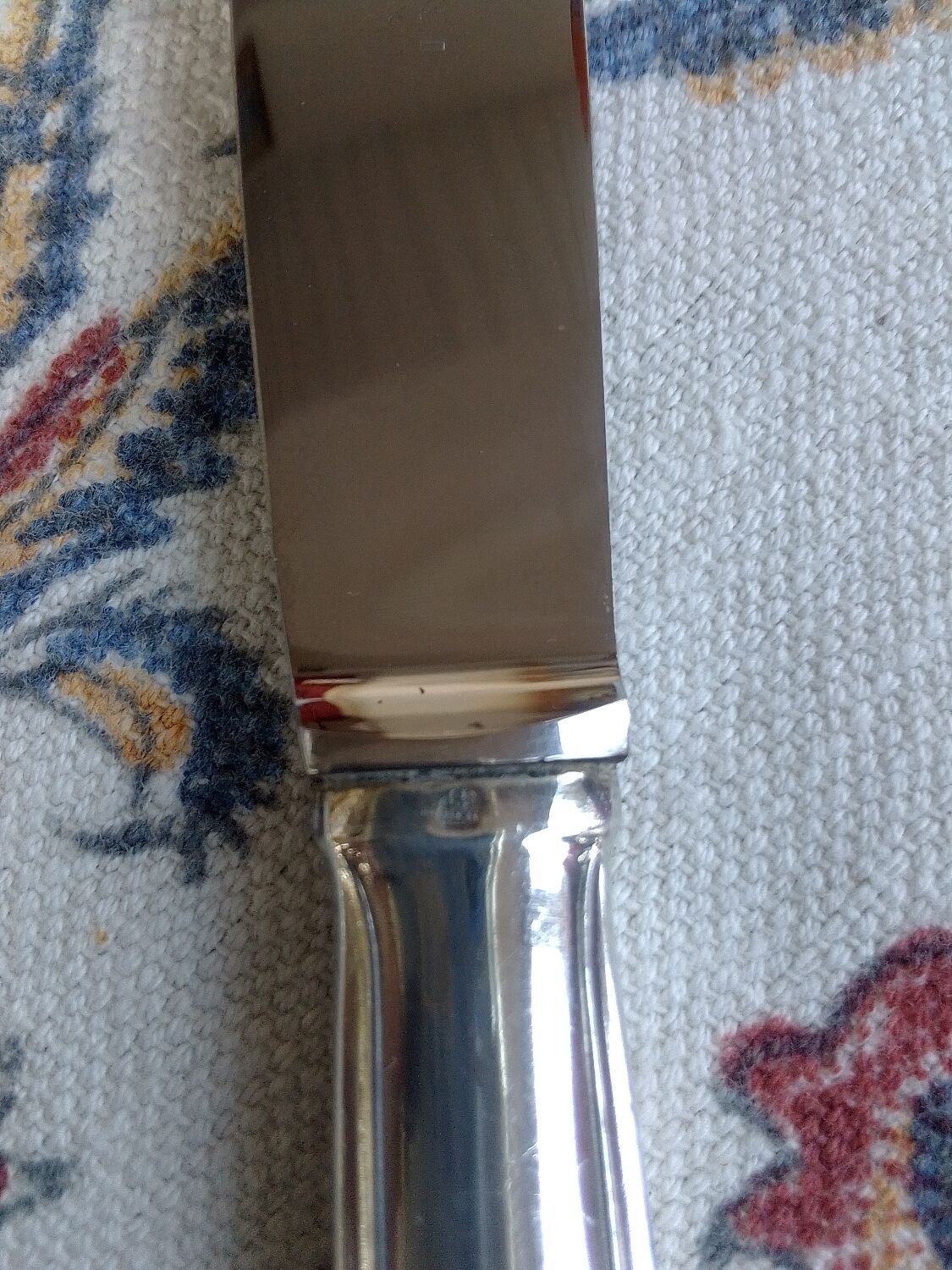 24 Dixi silver metal knives