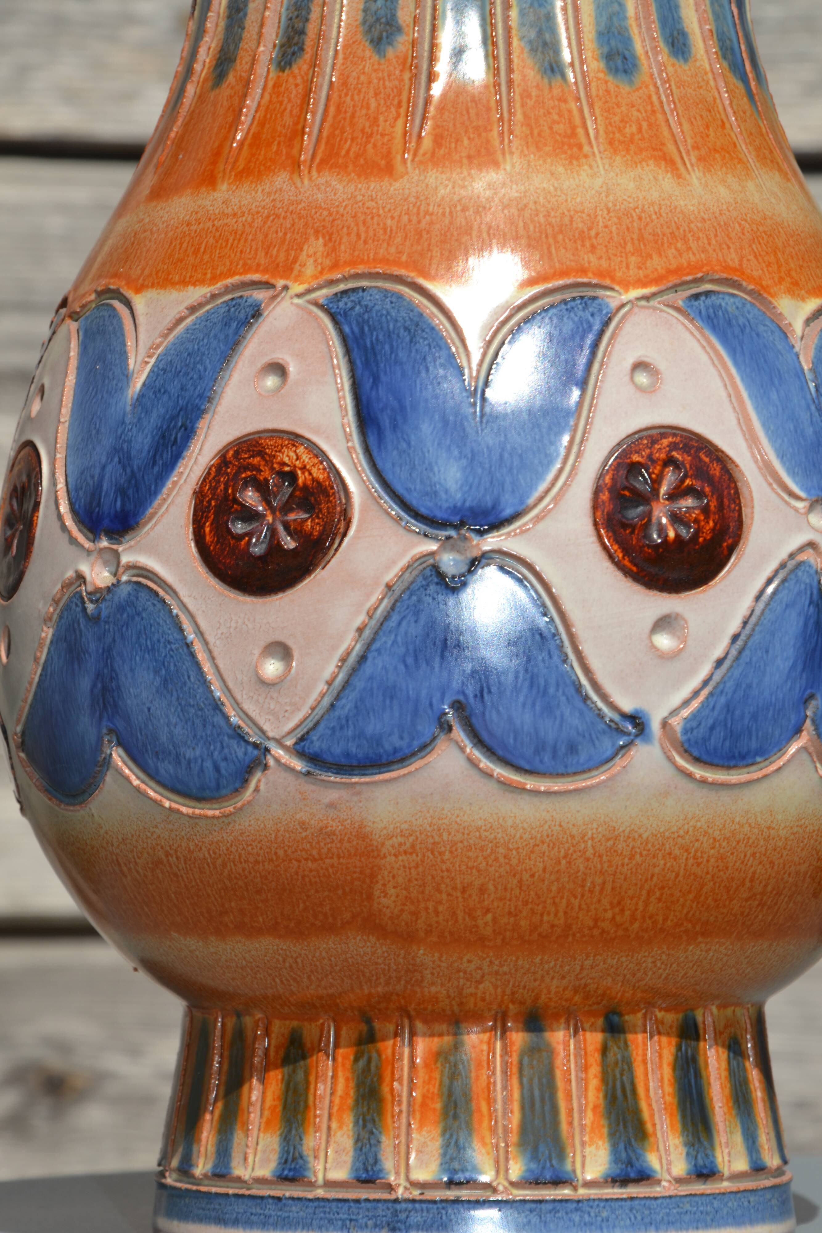 Grand vase italien vintage