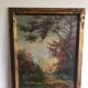 Oil on canvas 19th century landscape by Brunot