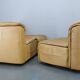 1970s Wittmann Hochbaret leather Modular Sofa, Austria