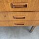 Coiffeuse scandinave vintage en teck, années 60
