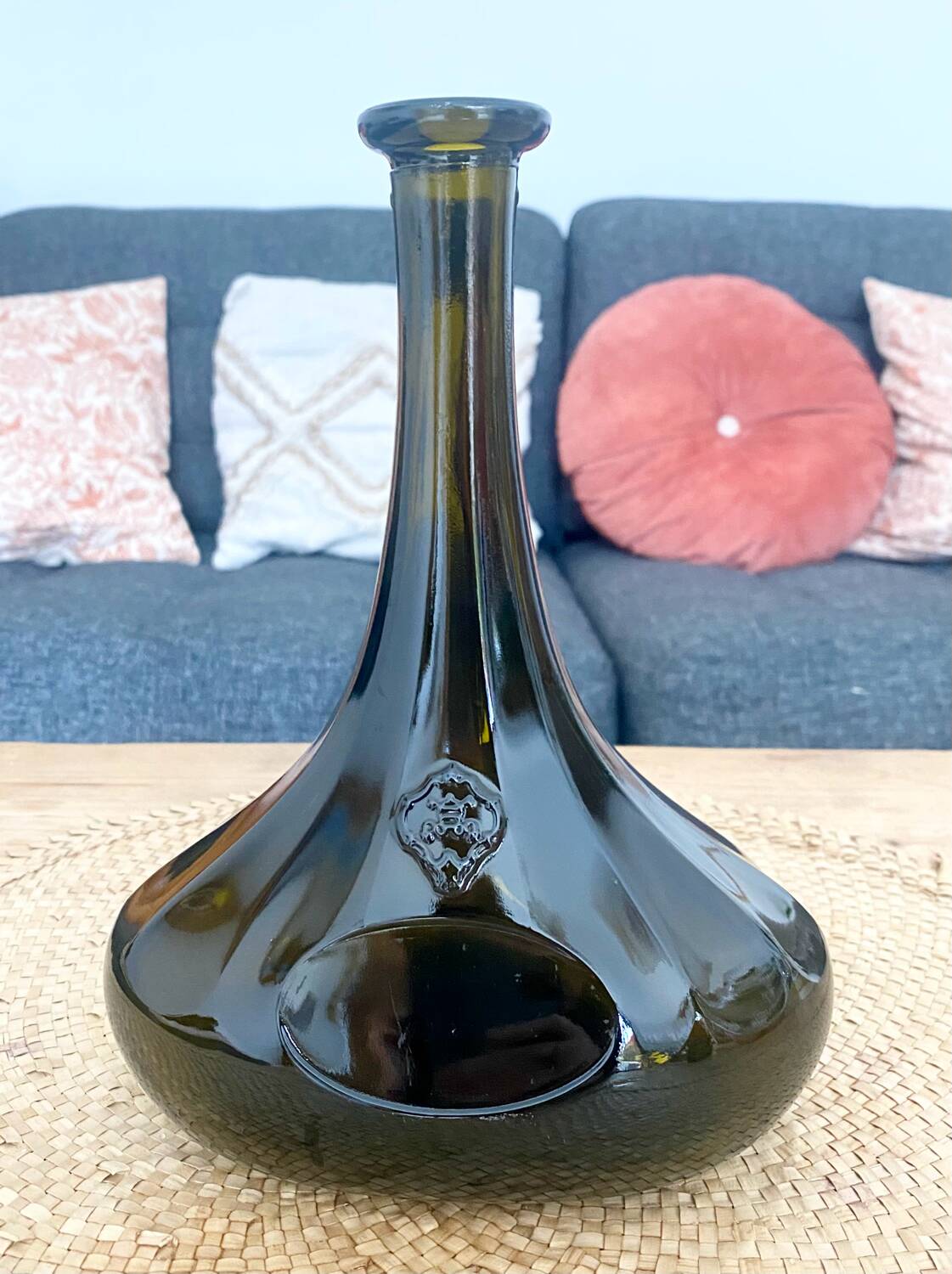 Bouteille ambrée