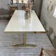 Brass table 1970 Italian lacquer