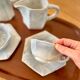 Vintage ceramic coffee service Idlas "felucca"