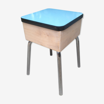 Tabouret coffre formica