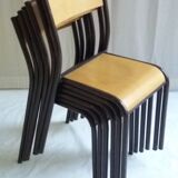 Set of 6 chairs Mullca