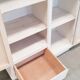 Vintage asymmetrical cabinet