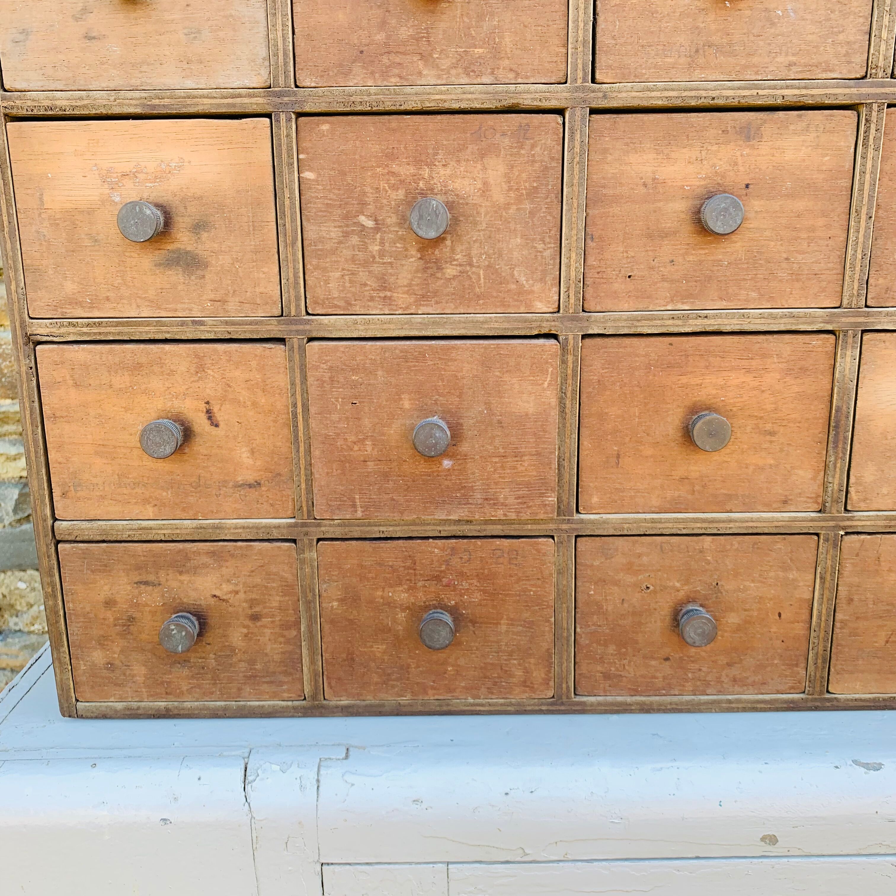 Hardware cabinet 25 drawers