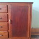 Buffet mado bas en chêne vintage