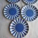 6 bread plates, model Fox Trott Sarreguemines