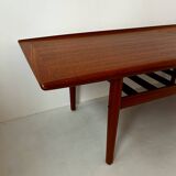 Danish teak coffee table by Grete Jalk