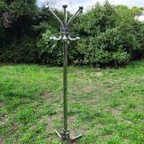 Chrome "parrot" coat rack