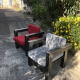 Paire de fauteuils