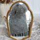 Miroir Baroque ancien en bois doré