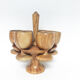 Set de coquetiers en bois, 1970