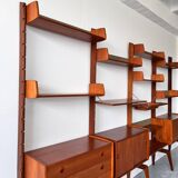 Scandinavian Mid Century Teak Bookcase, Norway 1960’s