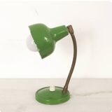 Lampe de table vert,  années 50  .
