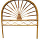 Pair of 1960s rattan headboards from France