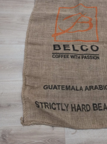 Sac à café en toile de jute