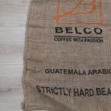 Burlap coffee bag
