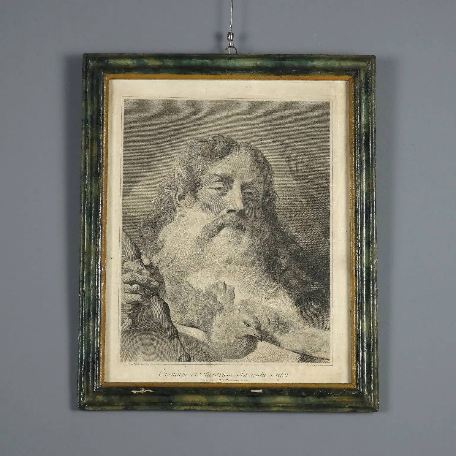 Old engravings signed by Marco Alvise Pitteri, Italy 1742.