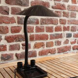 Black Aluminor desk lamp 80's