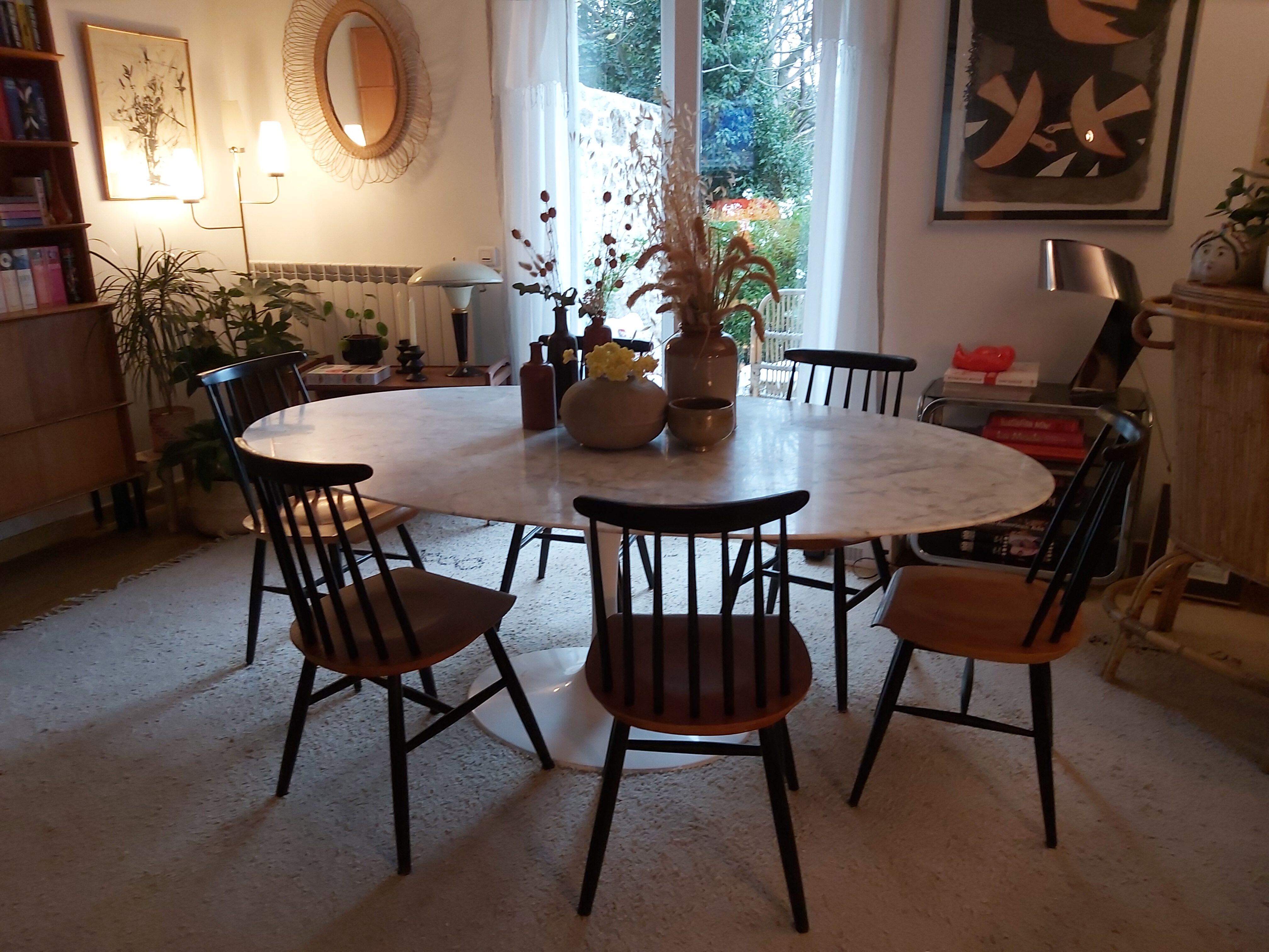 Set de 6 chaises Fanett d'Ilmari Tapiovaara