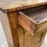 Jam cupboard with drawer from the beginning of the 20th century, mountain furniture