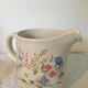 Vintage milk jug and sugar bowl set by Poole Pottery England 1980