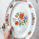 Table service in vintage earthenware Mills of Wolves "ORCHIES" 44 pieces