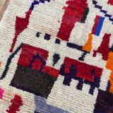 Handmade pure wool Moroccan rug 3x2 m