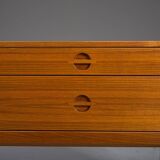 Vintage Danish Model N. 604 chest in teak by Aksel Kjersgaard, 1960s