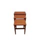 Ensemble de 3 tables d'appoint, danoise des années 1960.