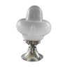 Lampe vintage champignon opaline