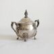 Old silver metal sugar bowl Viners