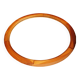 Miroir rond en bois