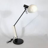 Articulated white table lamp from 70s Harvey Guzzini