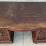 Art Deco oak desk