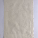 Nicole quétin, the grass lights up its lights, c. 1990. etching signed in pencil
