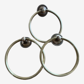 Portes serviettes laiton